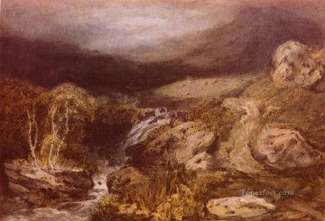 ジョセフ・マロード・ウィリアム・ターナー Painting - マウンテンズ ストリーム コニストン ロマンチック ターナー